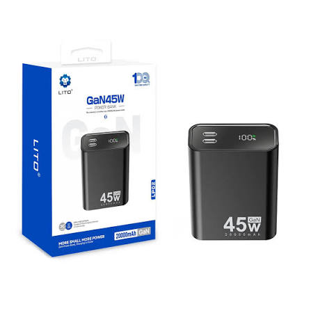 Picture of GaN 45W power bank 45000mah